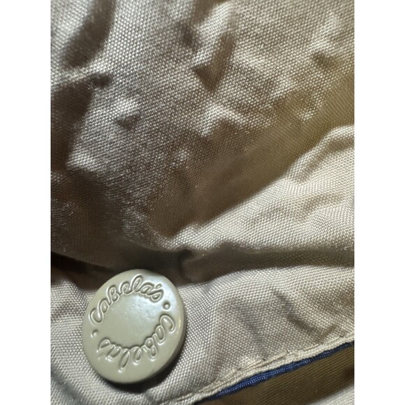 Cabelas Jacket Men XL Tan GoreTex Goose Down Removable Hood Hunting Coat Vintage - Picture 11 of 16